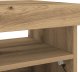 vidaXL Szafka pod TV z oświetleniem LED, dąb artisan, 80x35x40 cm 10