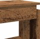 vidaXL vidaXL Stolik konsolowy, stare drewno, wysoki połysk, 80x30x80 cm 7
