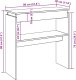 vidaXL vidaXL Stolik konsolowy, stare drewno, wysoki połysk, 80x30x80 cm 9