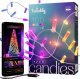 Lampki choinkowe Twinkly Twinkly Candies - 100 Lampki w kształcie świeczki RGB LEDs, przezroczysty przewód, USB-C 1