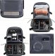 Plecak Kf Plecak Fotograficzny Foto Duży 32L na Aparat DSLR Laptop Dron /  K&F Concept KF13.107 6