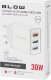 Ładowarka Blow 76-027# Ładowarka sieciowa gniazdo usbx2 + usb qc 30w 3