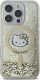 HelloKitty Hello Kitty HKHMP16LLGDIH iPhone 16 Pro   6.3" biały złoty/white gold hardcase Liquid Glitter Fever MagSafe 2