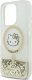 HelloKitty Hello Kitty HKHMP16LLGDIH iPhone 16 Pro   6.3" biały złoty/white gold hardcase Liquid Glitter Fever MagSafe 5