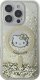 HelloKitty Hello Kitty HKHMP16LLGDIH iPhone 16 Pro   6.3" biały złoty/white gold hardcase Liquid Glitter Fever MagSafe 9