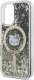 HelloKitty Hello Kitty HKHMP16SLGDIK iPhone 16 6.1"  czarny złoty/black gold hardcase Liquid Glitter Fever MagSafe 5