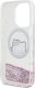 HelloKitty Hello Kitty HKHMP16LLSWKH iPhone 16 Pro   6.3" biały/white hardcase Liquid Glitter Sweet Kitty Bows MagSafe 6