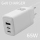 Ładowarka Qoltec 1x USB-A 2x USB-C  (51822) 8