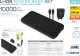 Powerbank Platinet Powerbank 10000mAh + ładowarka sieciowa 230V USB-C 20W + kabel USB-C -> USB-C 1m PLATINET czarny (45993) 2