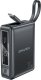 Awei AWEI PowerBank z wbudowanym kablem P87K 10000mAh czarny/black 30W 10