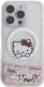HelloKitty Hello Kitty HKHMP16XLSWKH iPhone 16 Pro   Max 6.9" biały/white hardcase Liquid Glitter Sweet Kitty Bows MagSafe 9