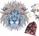 Funny Drewniane Puzzle Edukacyjne A3 Antyczny Lew Dzieci Dorośli 240El Duże 3