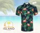 Island Vibes Koszula Hawajska Męska Na Lato Wakacje Przewiewna Bawełna Island Vibes R.l 2