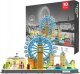 Funny Puzzle 3D Londyn City Edukacyjne Premium Dzieci Dorośli Big Ben+ Led 106El. 1