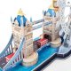 Funny Puzzle 3D Londyn City Edukacyjne Premium Dzieci Dorośli Big Ben+ Led 106El. 3