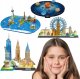 Funny Puzzle 3D Londyn City Edukacyjne Premium Dzieci Dorośli Big Ben+ Led 106El. 7