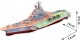Puzzle 3D Statek Lotniskowiec Aircraft Carrier-Minsk Wojskowy 72Cm 101El 2
