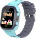 SMARTWATCH DLA DZIECI ZEGAREK SIM LBS LED POLSKI ZEGAREK DZIECKA NIEBIESKI 1