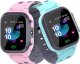 SMARTWATCH DLA DZIECI ZEGAREK SIM LBS LED POLSKI ZEGAREK DZIECKA NIEBIESKI 13