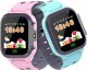 SMARTWATCH DLA DZIECI ZEGAREK SIM LBS LED POLSKI ZEGAREK DZIECKA NIEBIESKI 1
