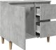 vidaXL Szafka łazienkowa, szarość betonu, 65x33x60 cm 5