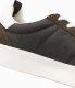 Ombre Oldschoolowe sneakersy męskie na grubej podeszwie  ciemnobrązowe V3 OM-FOSL-0170 43 3