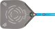 GI.METAL Gi.Metal Napoli Rectangular Perforated Pizza Peel 33x33 cm Handle 60 cm 1