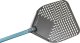 GI.METAL Gi.Metal Azzurra Rectangular Perforated Pizza Peel 36x36 cm Handle 60 cm 1