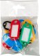 Stickn Nøgleskilte BNT plast PET assorteret - (10 stk. x 10 ) 1