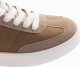 Ombre Oldschoolowe męskie sneakersy na grubej podeszwie  jasnobrązowe V1 OM-FOSL-0170 46 1
