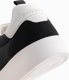 Ombre Męskie oldschoolowe sneakersy na grubej podeszwie  czarne V4 OM-FOSL-0170 40 2