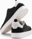 Ombre Męskie oldschoolowe sneakersy na grubej podeszwie  czarne V4 OM-FOSL-0170 40 7