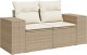 vidaXL vidaXL 8-cz. zestaw mebli ogrodowych z poduszkami, beżowy, polirattan 3