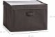 Kipit Materiałowy organizer do szafy BOXX z uchwytem, 20 l 1