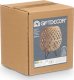 Lampa stołowa Giftdecor Lampa bambusowa pleciona OVAL stołowa, 20 x 23 cm 3