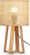 Lampa stołowa Giftdecor Lampka nocna boho NATURAL, 36 cm 1