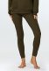 Dkaren Legginsy Halima KHAKI BAWEŁNA PRĄŻKI (kolor khaki, rozmiar L) 1