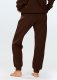 Dkaren Spodnie Rehema CZEKOLADA BAWEŁNA GRUBA (kolor czekolada, rozmiar XS) 2
