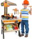 Ecotoys Drewniany warsztat dla dzieci stół narzędziowy ECOTOYS 7