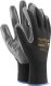 Ogrifox Rękawice robocze / Czarne / OX-NITRICAR_BS - 10 Par (10 - XL) 2