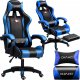 Fotel Pako Fotel Gamingowy Czarno-Niebieski PAKO MAT-T-052 12