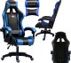 Fotel Pako Fotel Gamingowy Czarno-Niebieski PAKO MAT-T-052 14