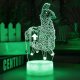 Lampka Led Dla Dzieci Fortnite Podświetlany 3D 2