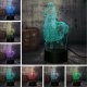 Lampka Led Dla Dzieci Fortnite Podświetlany 3D 5
