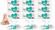 Pampers Chusteczki nawilżane Sensitive  12x52szt. 3