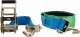Tekson Pas Zabezpieczający 2,5m/50mm/4t Lohr 3-Punktowy Niebieski, 350 Dan, Gumowa Rączka, Z Hakiem Obrotowym, Zielona Tuba 1