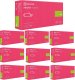 Mercator Rękawice Nitrylowe 100 szt. Nitrylex Magenta - 10 szt. (XS 5-6) 1