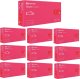 Mercator Rękawice Nitrylowe 100 szt. Nitrylex Magenta - 10 szt. (XS 5-6) 3