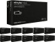 Mercator Rękawice Nitrylowe 100 sztuk / Czarne / Nitrylex Black - 10 szt. (XS 5-6) 1