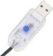 Lampki choinkowe vidaXL Lampki choinkowe, 363 ciepłych białych LED, 182 cm 9